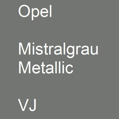 Opel, Mistralgrau Metallic, VJ.